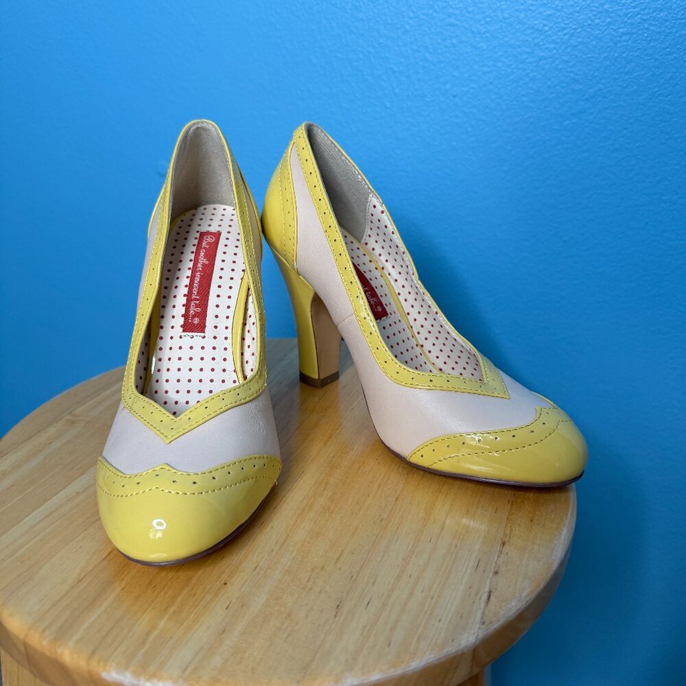 BAIT Yellow Valentine Heels